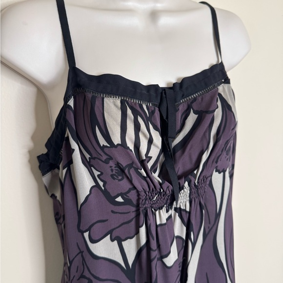 BCBG Babydoll 100% Silk Tank Top Camisole 90s Y2K size Small Fairy Grunge - Picture 3 of 8